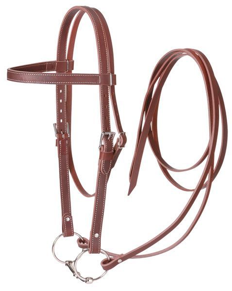 King Series Western Bridle Draft Horse Black