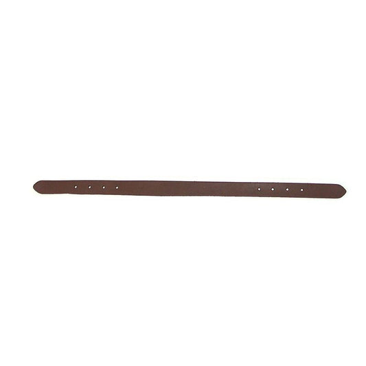 Basic Leather Halter Crown Piece Horse Brown