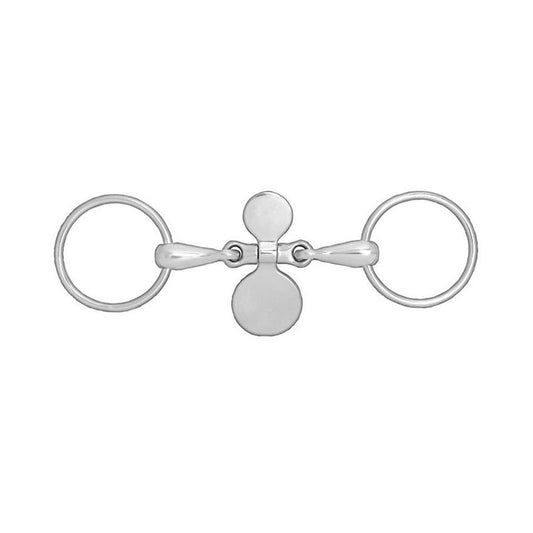 Horze Spoon Mouth Loose Ring Snaffle Bit 5