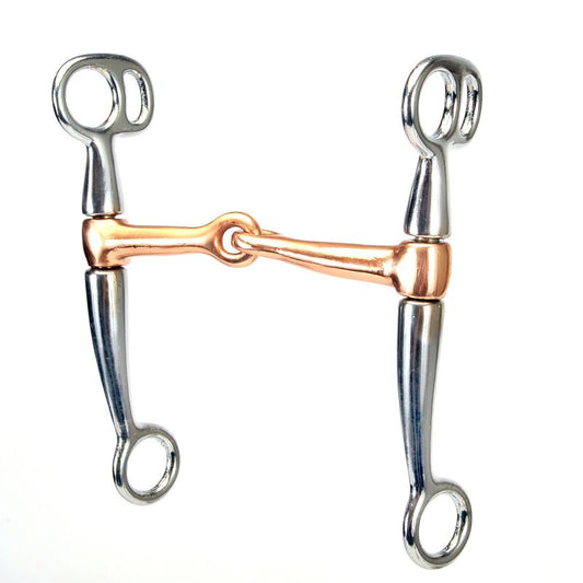 Western CP Copper Snaffle Tom Thumb Bit 5 Inch